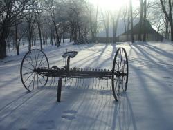 Angel in the snow Beyer photo