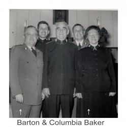 Barton  Columbia Baker - Salvation Army Service