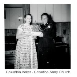 Columbia Baker - Salvation Army Service 1960 -002