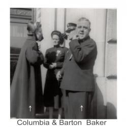 Columbia and Barton Baker - Salvation Army Service