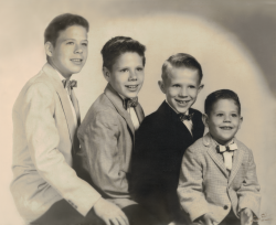 HT Beyer Jr-Sons LeftToRight Teddy,Billy, Philip Jimmy 300dpi