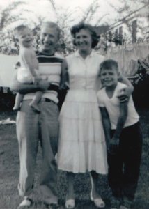 Jimmy Beyer, Richard Pickering, Ruth (Baker) Pickering  Billy Beyer 