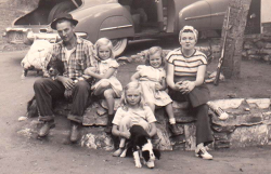 Susan Croop Family Carmel 1950