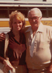 Susan  Her Dad - 1981 5x7