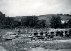 The New Camp Joy - Bluefield WV - Construction Summer of 1958 - 01